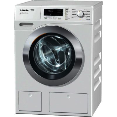 Miele WKR770WPS A+++ 9kg 1600 Spin Washing Machine in White with Chrome Door Miele WKR770WPS A+++ 9kg 1600 Spin Washing Machine in White with Chrome Door